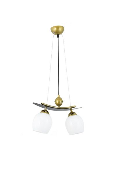 Lambadar Triple Modern Style Boat Model Metal Glass Pendant Lamp Chandelier