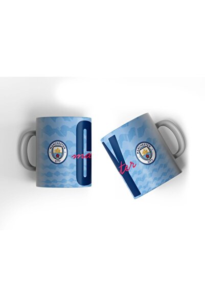 offside Manchester City Futbol Takımı Man City Tasarım Baskılı Kupa Bardak Ka...