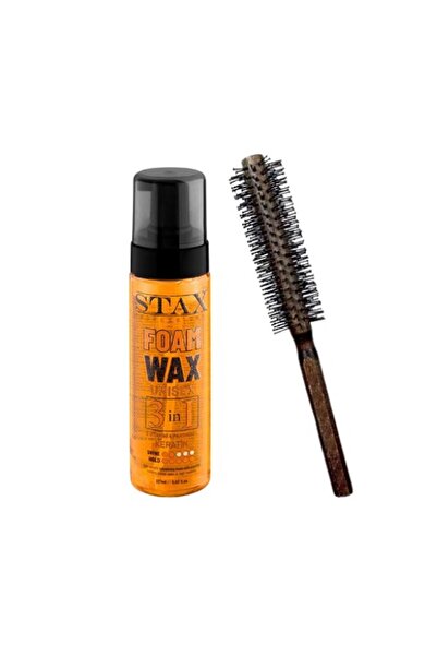 TRISTAX FOAM WAX 3İN1 KERATİN SAÇ KÖPÜĞÜ 237 ML ÖZEL FÖN FIRÇALI SET