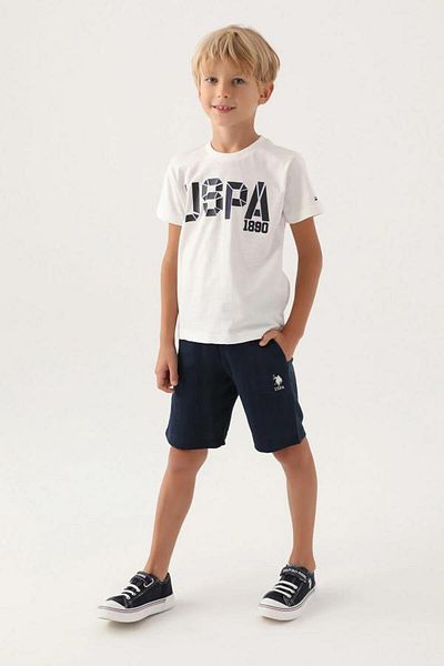 U.S. Polo Assn. Kids Η.Π.Α. Polo Assn. Σετ παντελόνι Bermuda για αγόρι