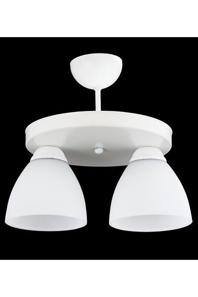 Lambadar Single Round White Sports Model Modern Chandelier