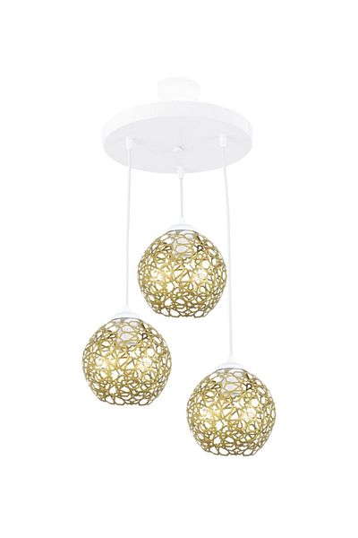 Lambadar Seljuk Ball Motif Star Wrought Iron Model Retro Rustic Pendant Lamp Chandelier