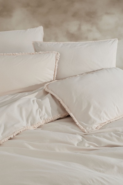 Macas Home Artemis 100% Cotton Vintage Washable Single Duvet Cover Set