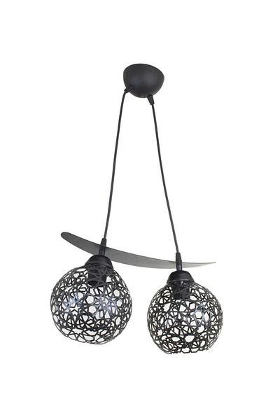 Lambadar Double Seljuk Motif Boat Model Style Pendant Lamp Chandelier