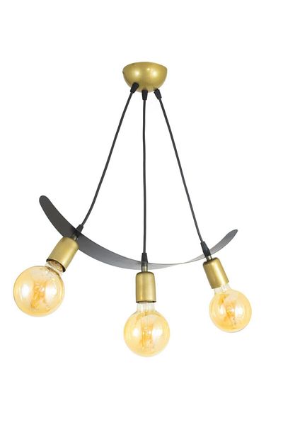 Lambadar Double Tulip Motif Boat Model Style Pendant Lamp Chandelier