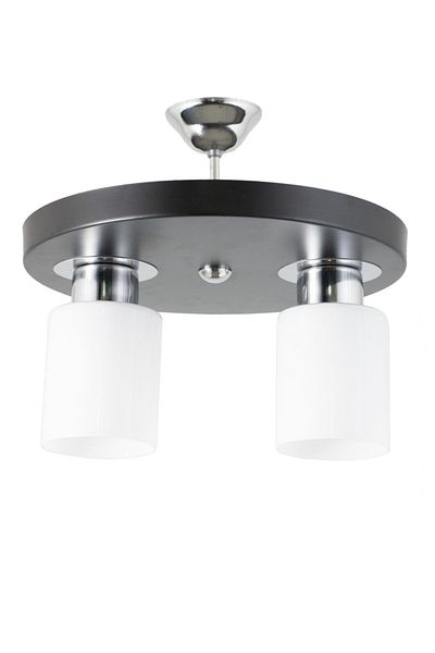 Lambadar Double Modern Sports Model Round Tray Black Chandelier