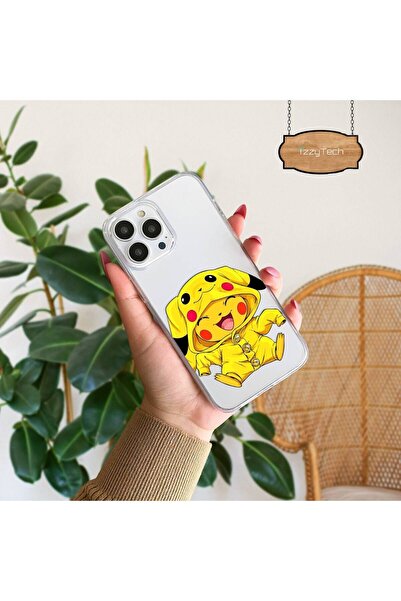 izzytech حافظة متوافقة مع هاتف iPhone 14 PLUS، غطاء ناعم واقٍ رفيع بتصميم شفاف