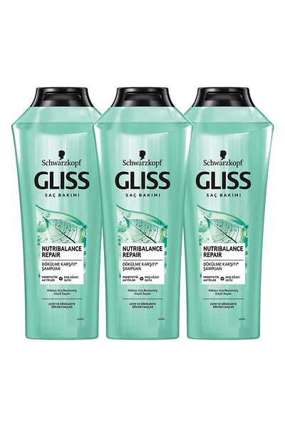 Gliss Nutribalance Repair - Anti-Hair Loss Shampoo 360ml