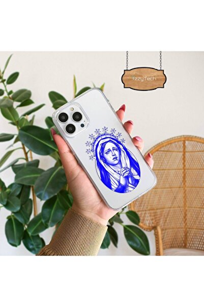 izzytech حافظة متوافقة مع هاتف iPhone 13، غطاء ناعم واقٍ بتصميم شفاف