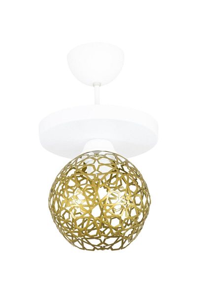 Lambadar Seljuk Ball Motif Star Wrought Iron Model Retro Rustic Plafonier Chandelier