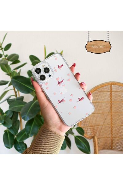 izzytech حافظة متوافقة مع هاتف iPhone 13 PRO، غطاء ناعم واقٍ بتصميم شفاف