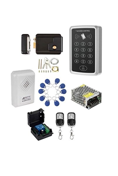 Electrimax التحكم في الوصول إلى قفل الباب بكلمة مرور Electrima Rfid - نظام الجرس