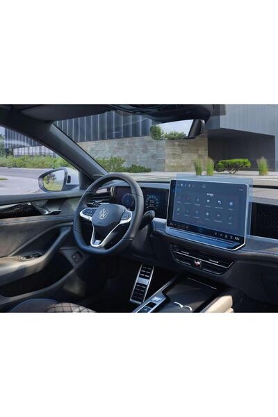 Engo واقي شاشة متعدد الوسائط متوافق مع Volkswagen Passat مقاس 12.9 بوصة