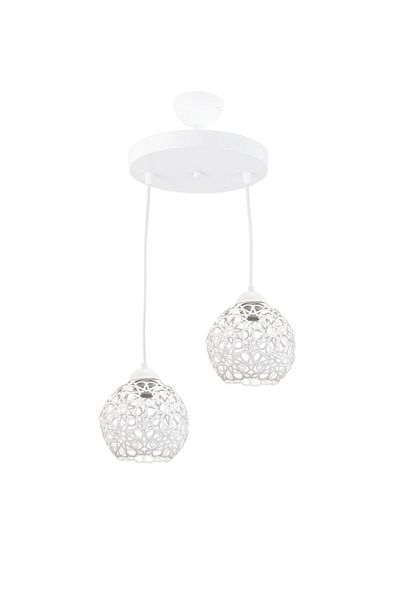 Lambadar Seljuk Ball Motif Star Wrought Iron Model Retro Rustic Pendant Lamp Chandelier