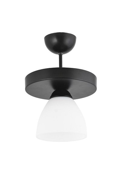 Lambadar Triple Round Black Sports Model Modern Chandelier