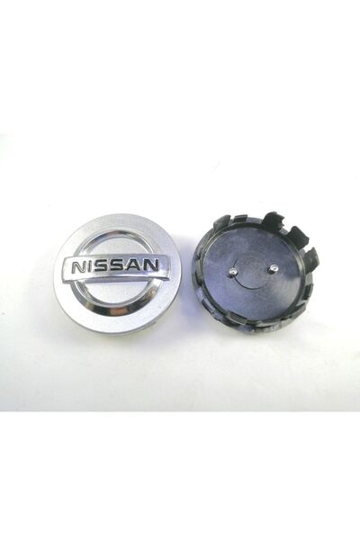 QUWA Nıssan Rim Hub Crest Gray (54mm-49mm) (4pcs)
