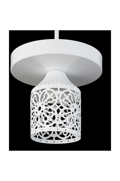 Lambadar Single Sports Model Modern Retro Rustic Chandelier Without Glass