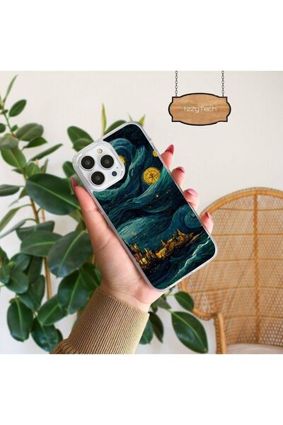 izzytech حافظة متوافقة مع هاتف iPhone 14 PROMAX، غطاء ناعم واقٍ رفيع بتصميم شفاف