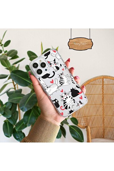 izzytech حافظة متوافقة مع هاتف iPhone 14 PLUS، غطاء ناعم واقٍ رفيع بتصميم شفاف