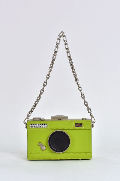 ELATAE Women's Shoulder Strap Camera Detailed Handbag 17573