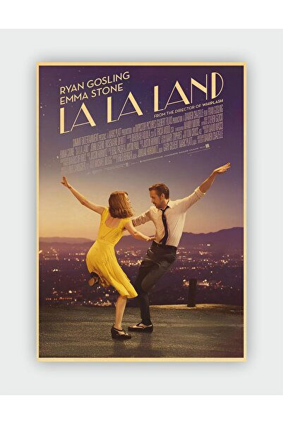 fırsatlar diyarı La La Land Vintage Duvar Posteri - Kalın Kağıt - Çerçevesiz