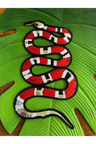Gönülden Tasarım 26x147 cm Snake Crest Αξεσουάρ ρούχων για ράψιμο - Παγιέτες ...
