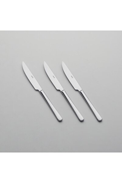 Nehir Sultan 12-Piece 2-Size Dining and Dessert Knife Set - 6 Person