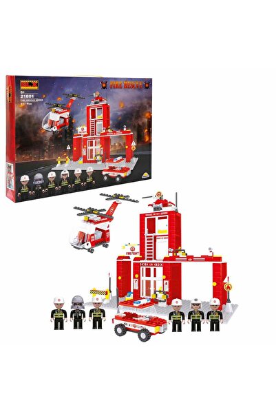 BLX مجموعة لعب محطة الإطفاء للإنقاذ من الحرائق 21801
