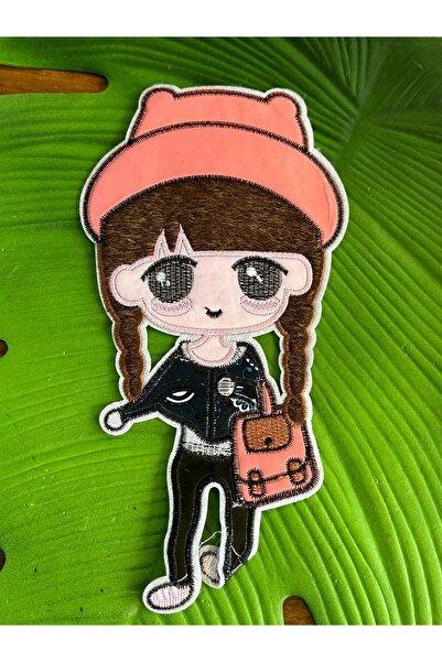 Gönülden Tasarım Accesoriu pentru hobby cu șnur din piele brodată 25x13 cm - ...