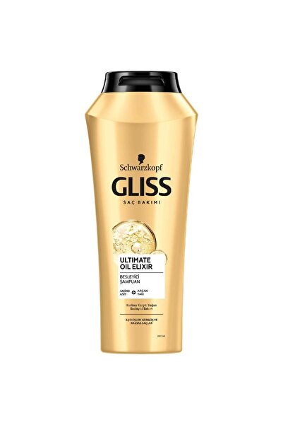 Gliss Ultimate Oil Elixir Besleyici Şampuan 500 ml X 3 Adet