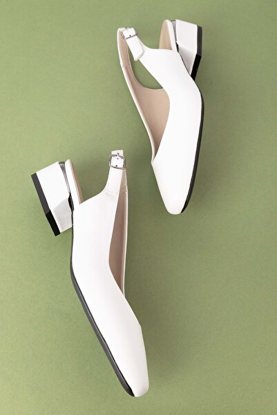 Gondol Hakiki Deri Kısa Topuklu Ayakkabı Vdt.08