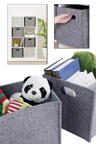 Nandy Home Felt Square Box - Multi-Purpose
