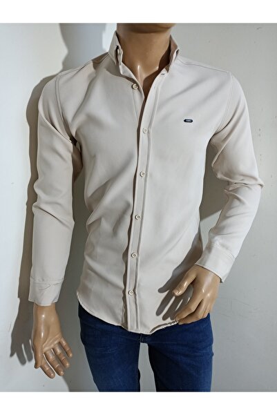 kaşiff slimfit dabıl spor gömlek