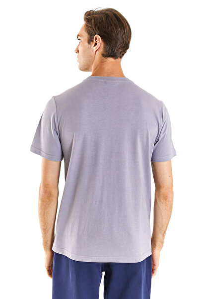 U.S. Polo Assn. Ανδρικό μπλουζάκι με στάμπα με λαιμόκοψη U.S. POLO - Regular Fit G081GL011.000.1826135 Pali