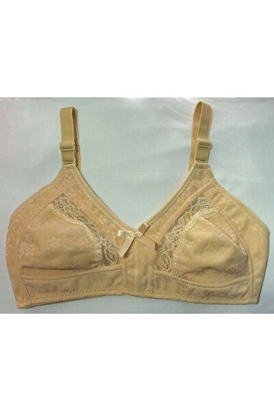 Kuryıldız حمالة صدر نسائية من الدانتيل بلون البشرة - خالية من الأسلاك وغير مد...