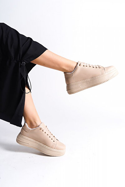 Rainon Store RDSBİANA - Orthopedic Sole Leather Women's Sports Shoes