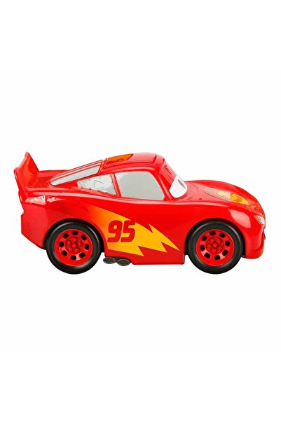 mattel Cars Sesli Arabalar 13 cm GXT28 - Road Trip Lightning Mcqueen