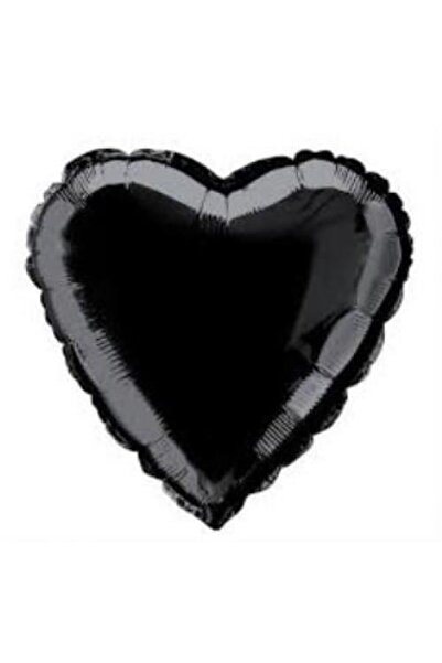kullanatparti Siyah Folyo Kalpli Uçan Kalp Balon  Romantik Evlilik Teklifi Br...