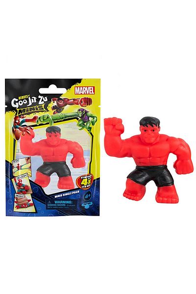GIOCHI PREZIOSI Goojitzu Marvel Minis S6 GJT50000 - شخصية هالك حمراء