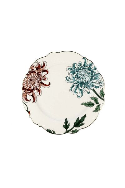 Mikasa Moor Fleur White - Set of 6 27cm Serving Plates