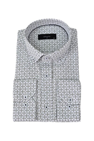 ADVANTE Чоловіча сорочка Uzunkol Piti Kareli - BGL-ST03798