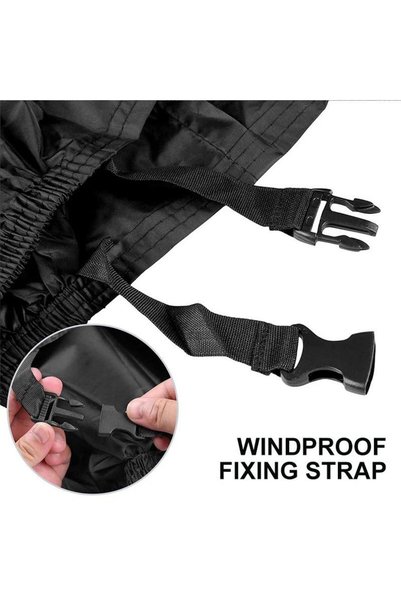 pinlock HONDA PCX Black Waterproof Motorcycle Tent - THICK PREMIUM FABRIC WITH MIFLON