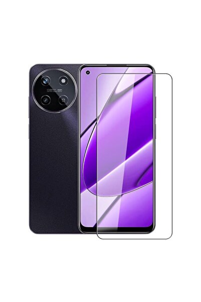 Ecr Mobile Realme 11 4G ile Uyumlu Şeffaf Esnek Nano Cam Ekran Koruyucu