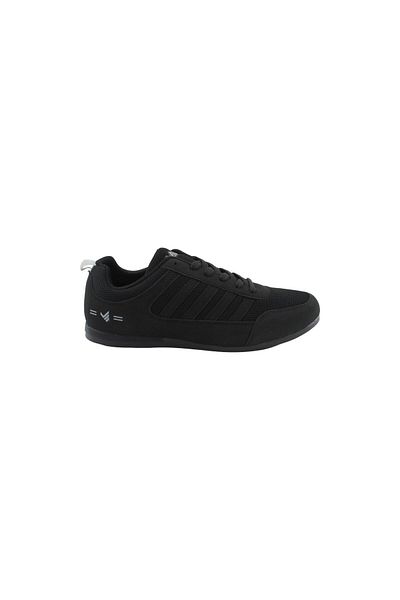 U.S United Shoes Volis Flexible Lightweight Material Anti-Sweat Sports Shoes Black