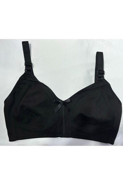 Kuryıldız Sutien negru pentru femei din bumbac pieptănat - fără sârmă, fără s...