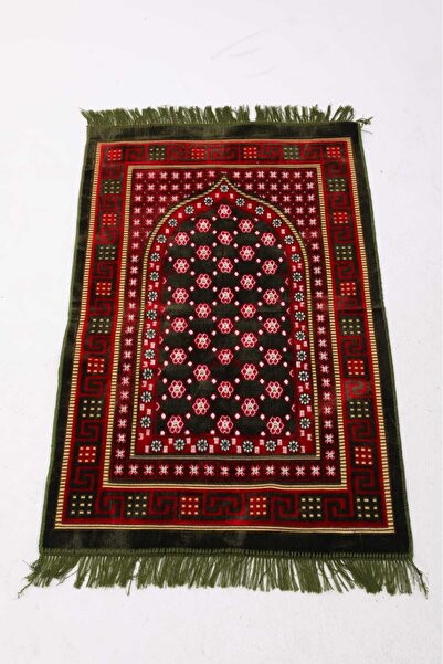 medipek DOKUMACI DODYS SECCADE BORDO NAMAZLIK KADİFE SECCADE