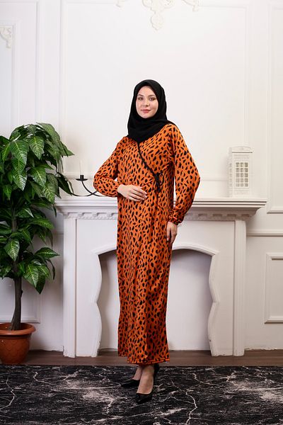 Kutay Collection Practical Tie-Up Women's Prayer Dress