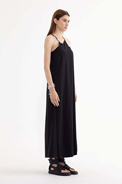 VDR Siyah Elbise 13245