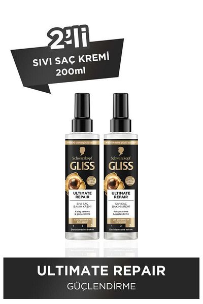 Gliss 200mlUltimateRepair X2 Liquid Conditioner