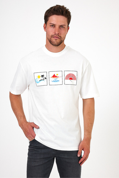 Rodi Ανδρικό T-Shirt με λαιμόκοψη - 0210